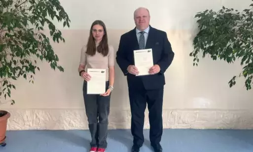 Zdjęcie do ZOFIA KOŹLIK - LAUREATKA W KONKURSIE PRZEDMIOTOWYM !!!